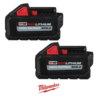 PACK 2 BATERIAS M18  HIGH OUTPUT XC6.0 MILWAUKEE 48-11-1862