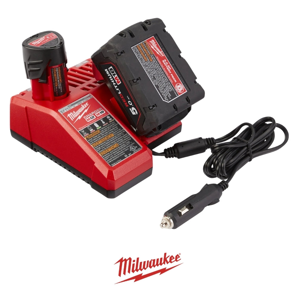 CARGADOR MULTIVOLTAJE M18 Y M12 MILWAUKEE 48-59-1812