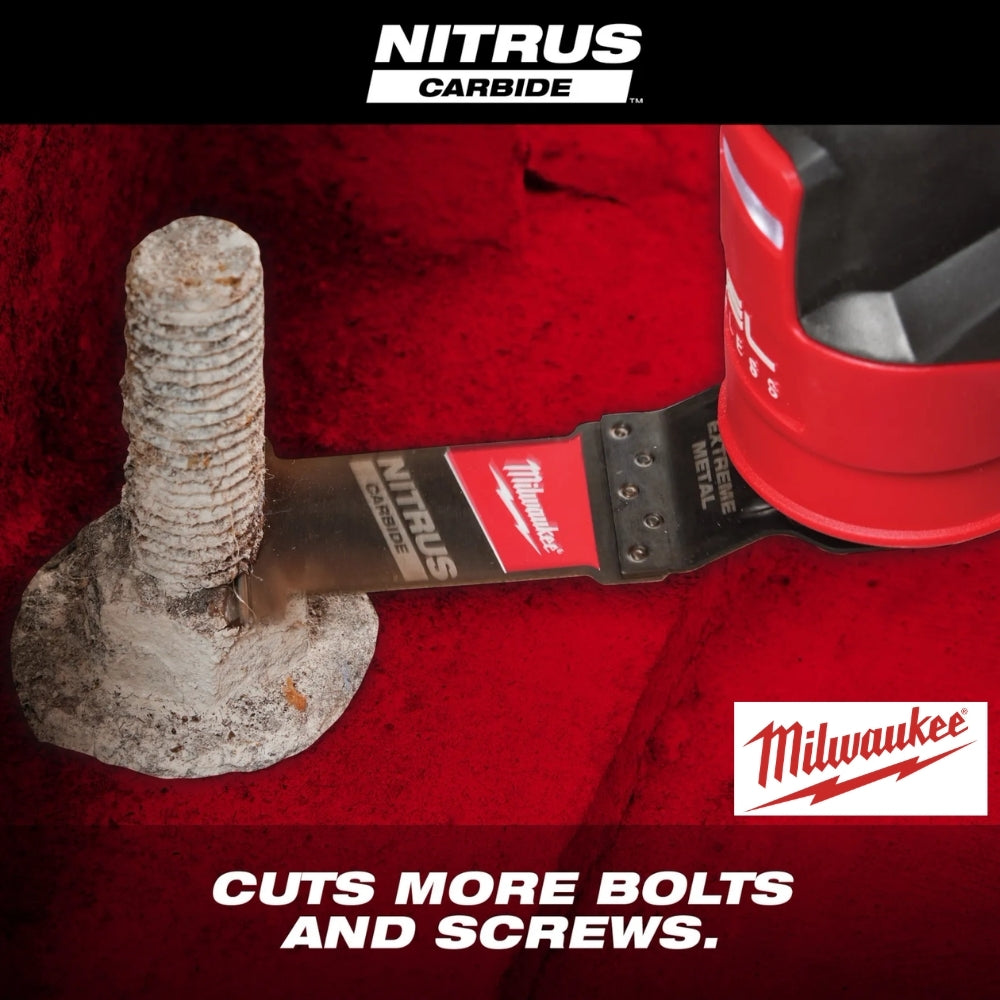 CUCHILLAS MULTIHERRAMIENTA CARBURO NITRUS 3PK MILWAUKEE 49-25-1563