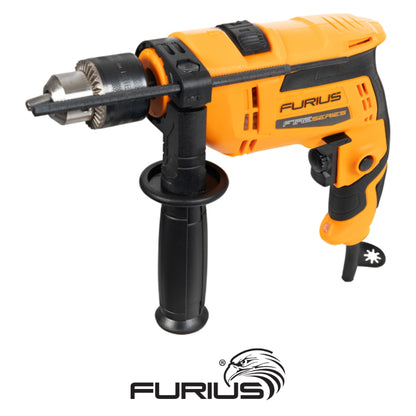 TALADRO PERCUTOR 1/2"  750W, 0-3300RPM  110V FURIUS