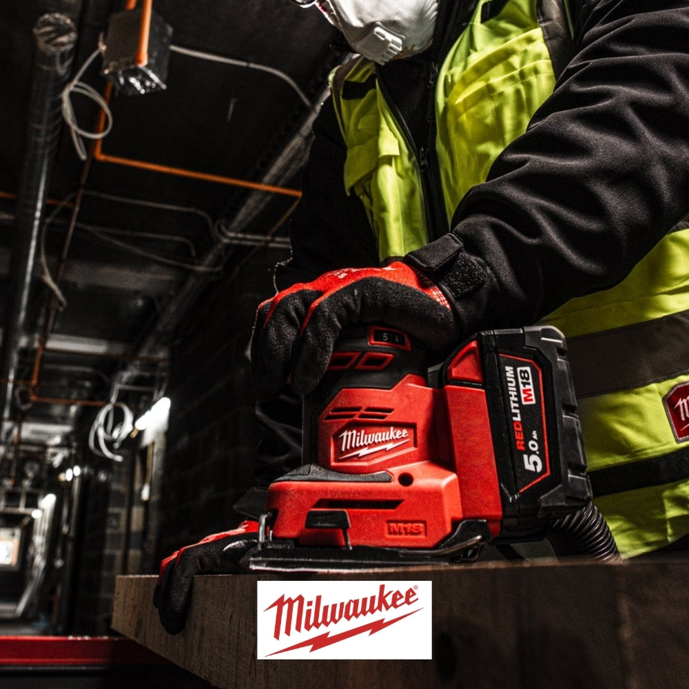 LIJADORA ORBITAL M18 1/4 HOJA MILWAUKEE 2649-20 (SIN BATERIA)