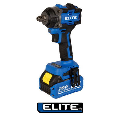 LLAVE DE IMPACTO INALAMBRICA BRUSHLESS 21V CUADRANTE 1/2 0-2400RPM, 0-200/ 0-300 / 0-350 NM, 0-3500 IPM, BATERIA Y CARGADOR 2,4 AH