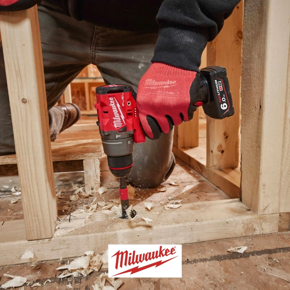 KIT  M12 FUEL TALADRO 1/2 Y ATORNILLADOR DE IMPACTO1/4 CON CARGADOR Y 2 BATERIAS MILWAUKEE 3497-22