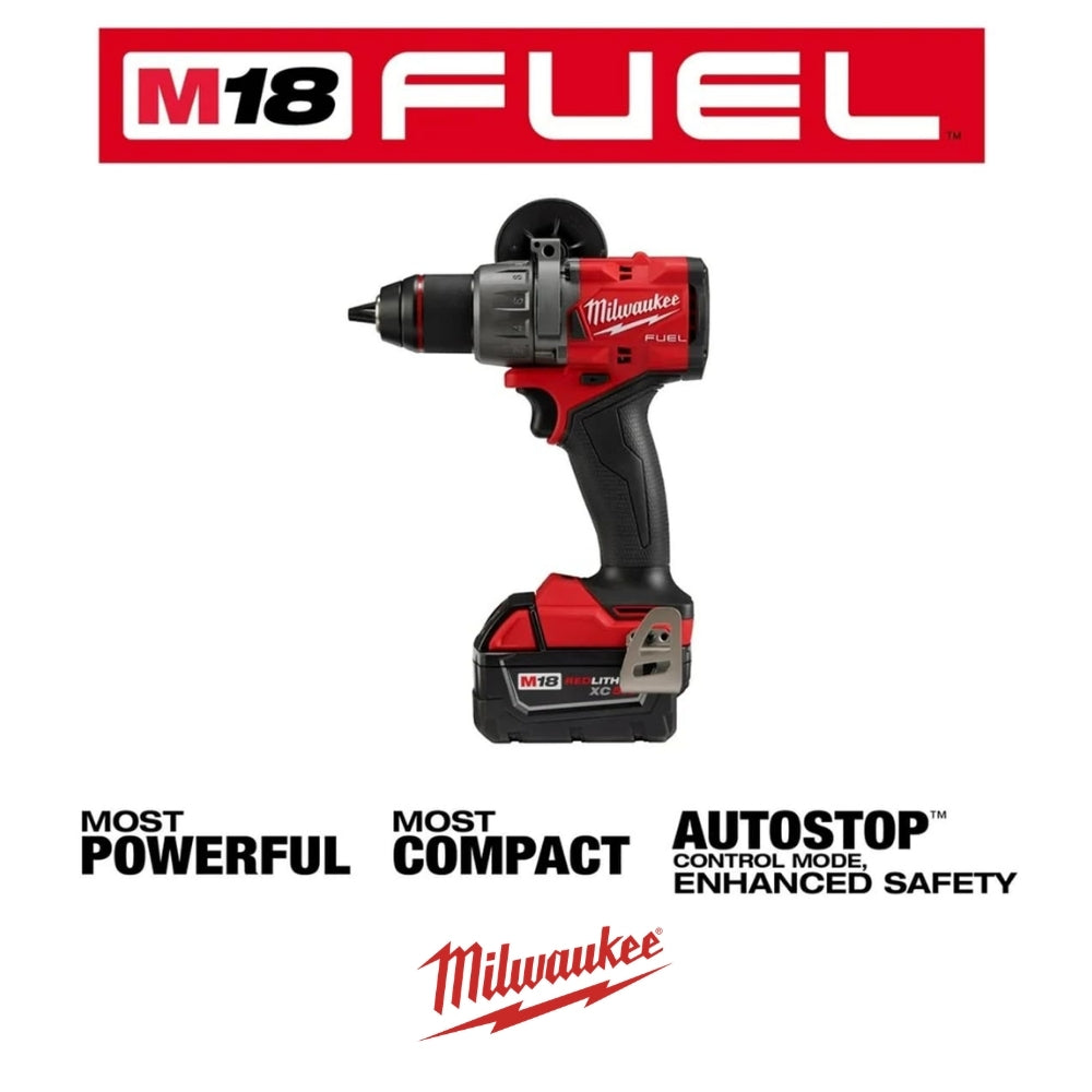 TALADRO PERCUTOR M18 FUEL 1/2" MILWAUKEE 2904-22