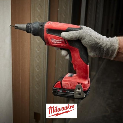 KIT ATORNILLADOR TABLAROCA M18 FUEL CON 1 BATERIA Y CARGADOR MILWAUKEE 2866-22