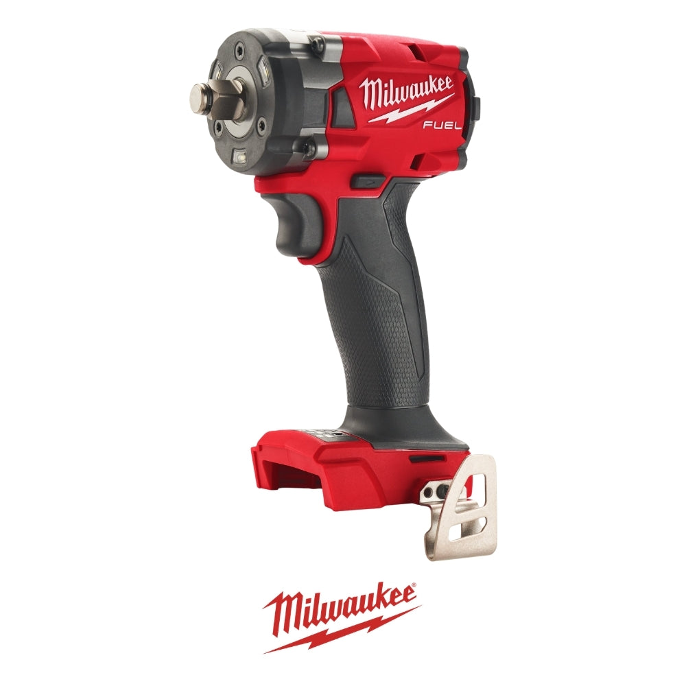 KIT LLAVE IMPACTO M18 FUEL 1/2" MID-TORQUE CON DOS BATERIAS Y CARGADOR MILWAUKEE 2962-22R