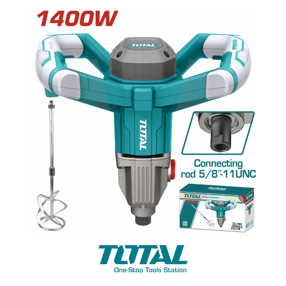 MEZCLADORA ELECTRICA TOTAL 110-120V 50/60Hz, 1400W UTD614006