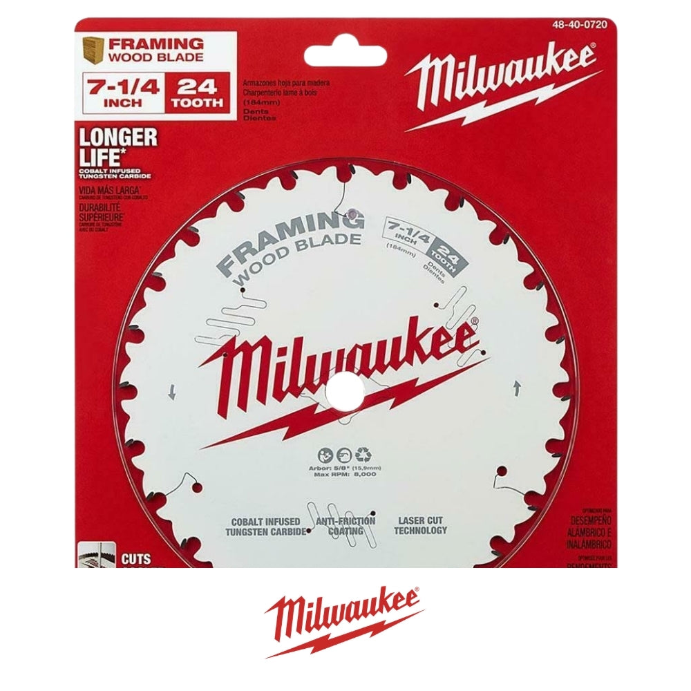 DISCO SIERRA CIRCULAR MADERA Y PLYWOOD MILWAUKEE 48-40-0720