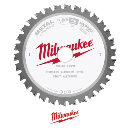 DISCO SIERRA CIRCULAR METAL E INOX MILWAUKEE 48-40-4070