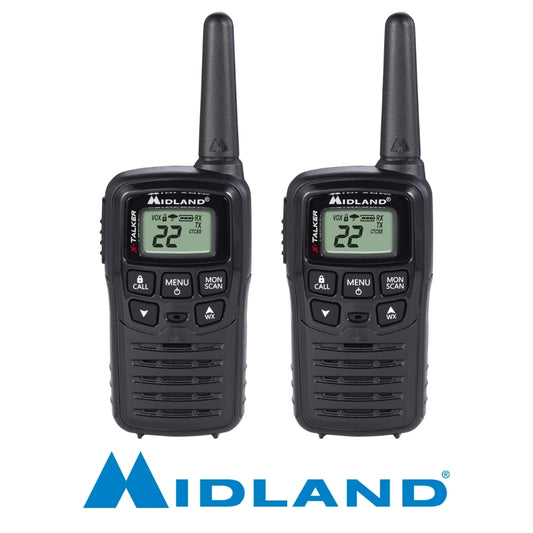 RADIO COMUNICADOR 2-VIAS 20 MILLAS MIDLAND (2 UND) 3009939