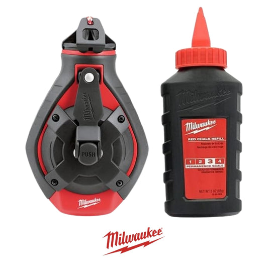 KIT LÍNEA BOLD 100' CON TIZA ROJA MILWAUKEE 48-22-3986