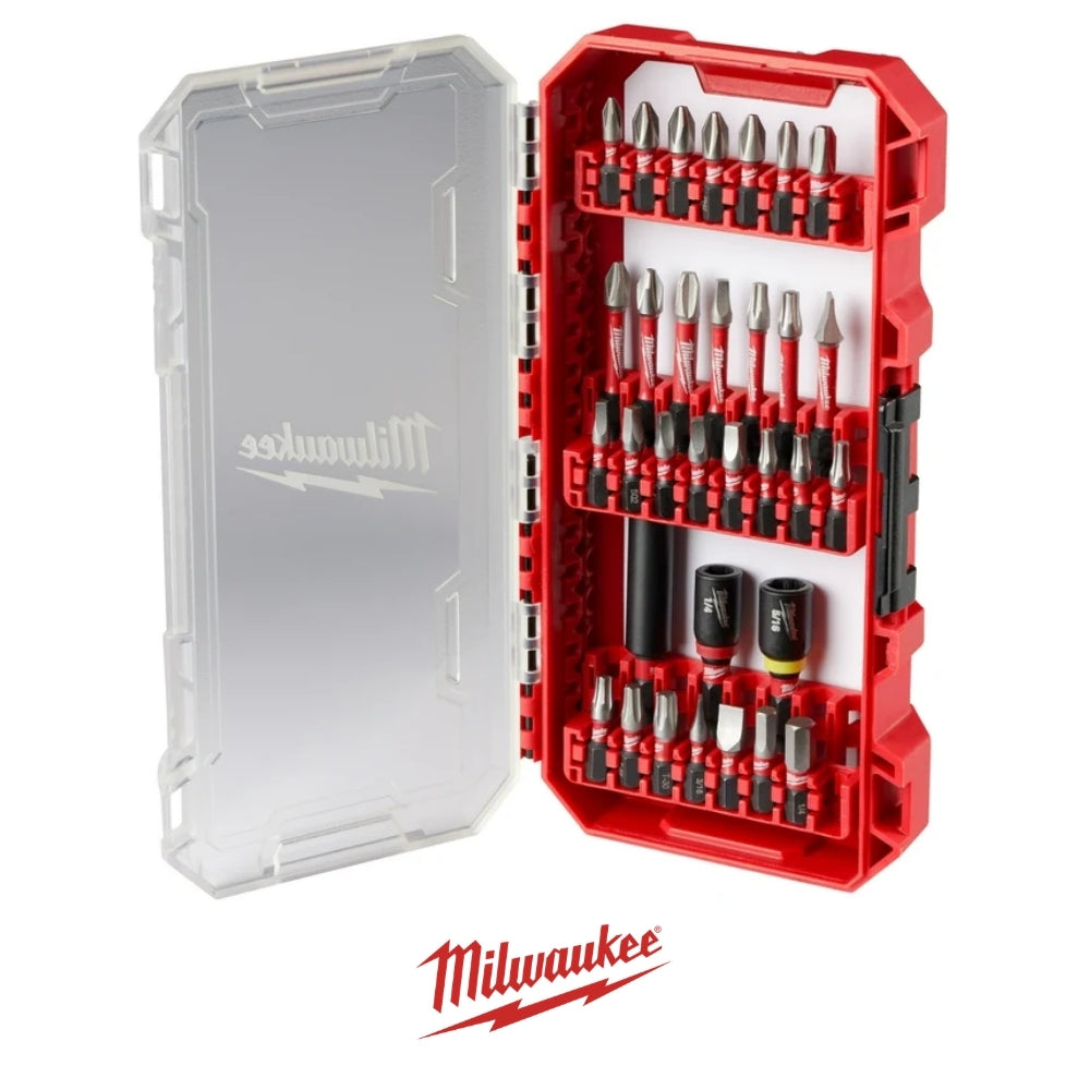 SET 32 PUNTAS SHOCKWAVE IMPACT DUTY MILWAUKEE 48-32-4004