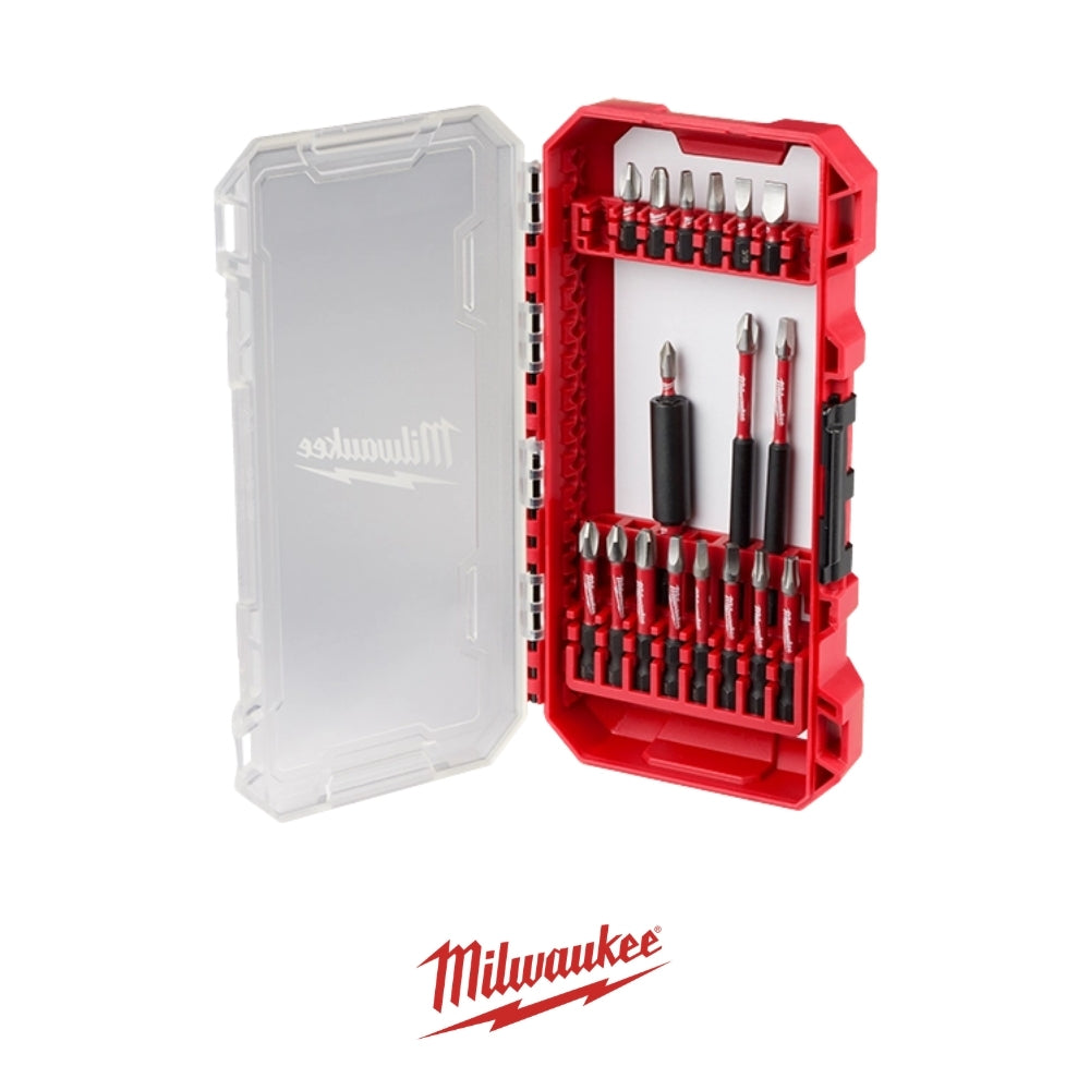 SET 18 PUNTAS SHOCKWAVE IMPACT DUTY MILWAUKEE 48-32-4403