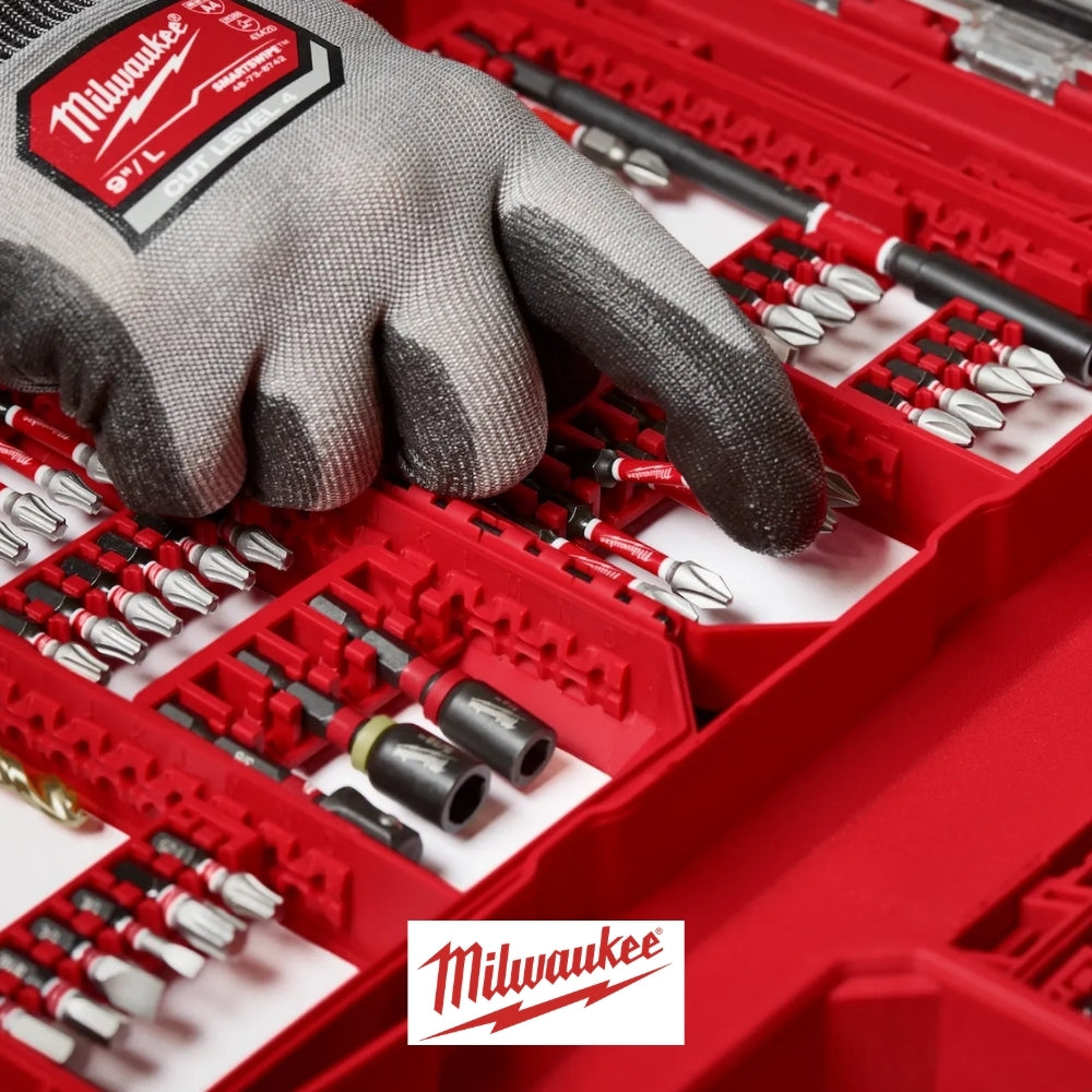 SET 50 PUNTAS SHOCKWAVE IMPACT DUTY MILWAUKEE 48-32-4013