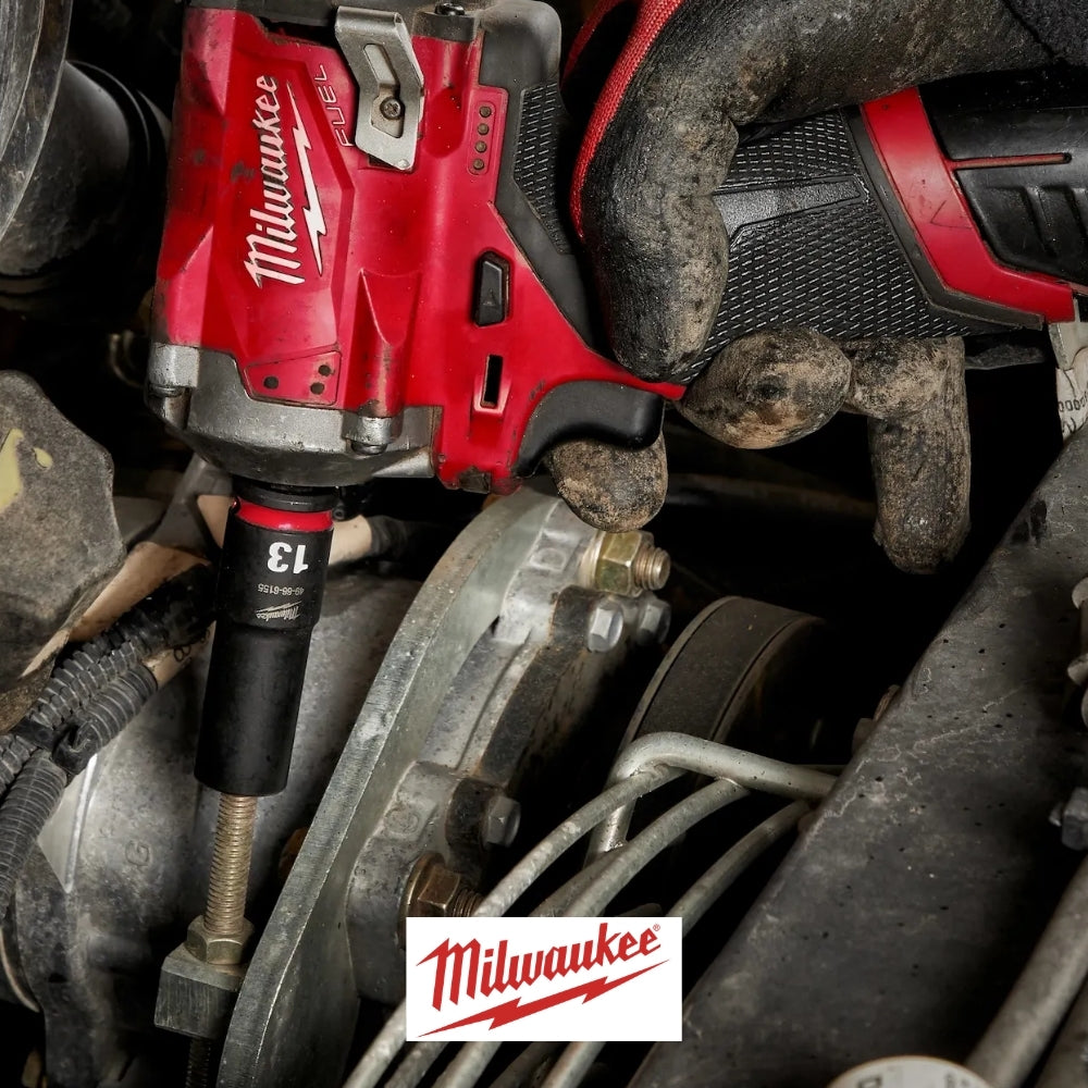 SET 8 DADOS IMPACTO SHOCKWAVE 3/4" MÉTRICOS MILWAUKEE 49-66-7020