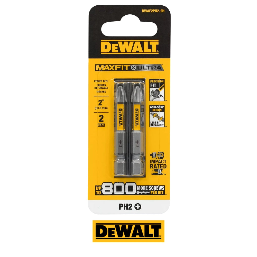 PUNTA PHILLIPS #2 PARA ATORNILLADOR (DW2022) ( DWAF2PH2-2H) DEWALT