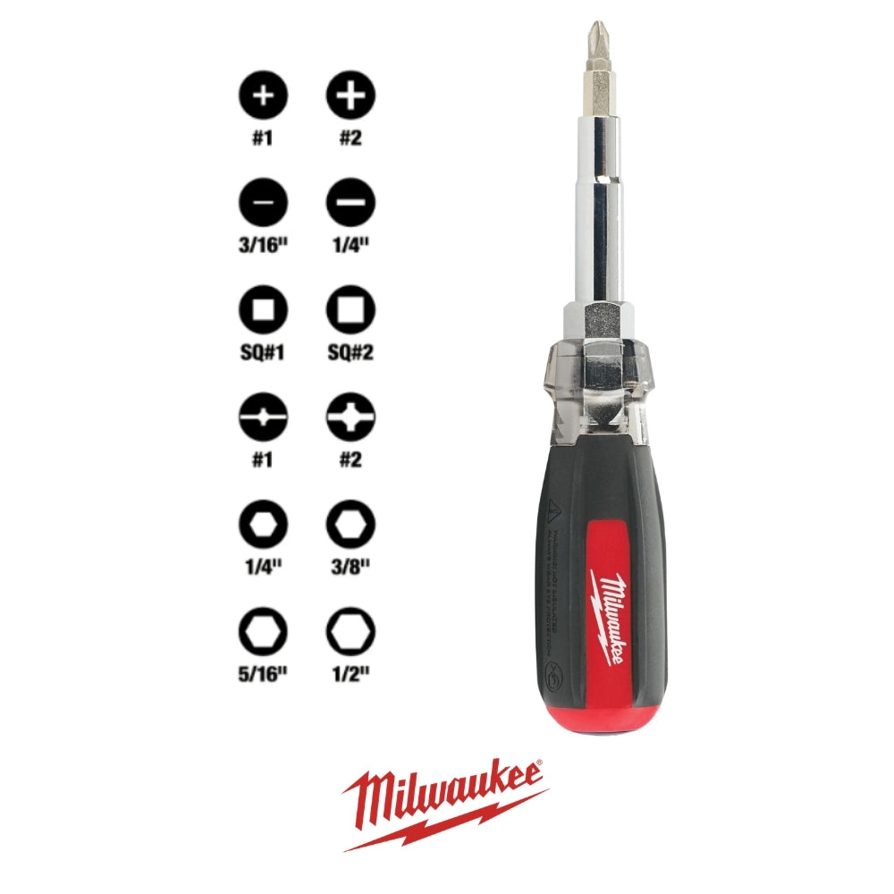 DESTORNILLADOR 13EN1 CUSHION GRIP CON ECX MILWAUKEE 48-22-2880