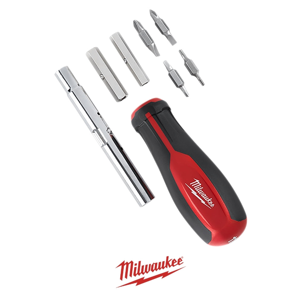 DESTORNILLADOR MULTI-BIT 11EN1 CON SQ MILWAUKEE 48-22-2761