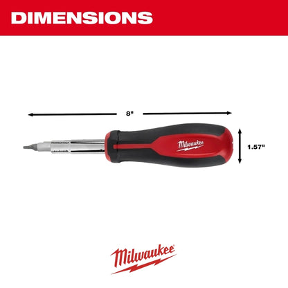 DESTORNILLADOR MULTI-BIT 11EN1 CON SQ MILWAUKEE 48-22-2761