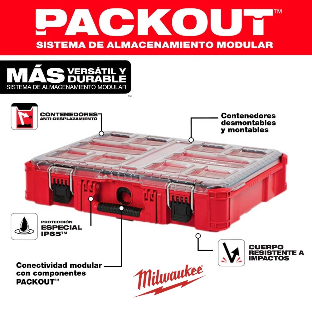 ORGANIZADOR PACKOUT MILWAUKEE 48-22-8430
