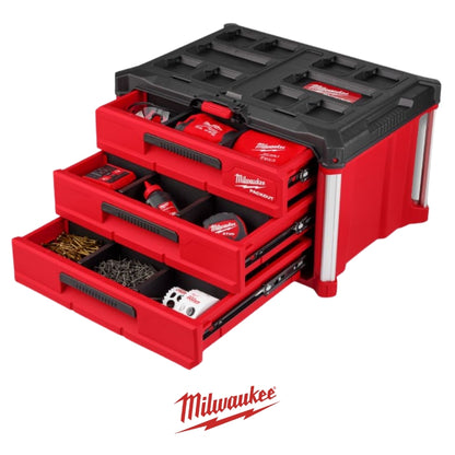 CAJA PACKOUT 3 CAJONES MILWAUKEE 48-22-8443