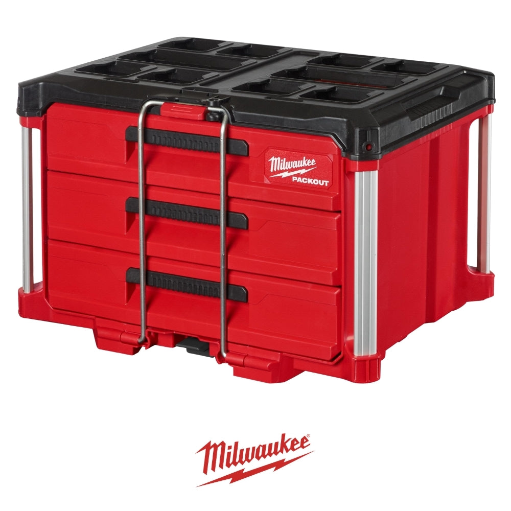 CAJA PACKOUT 3 CAJONES MILWAUKEE 48-22-8443