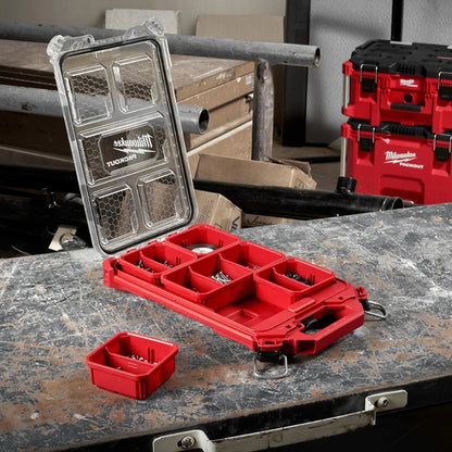 ORGANIZADOR COMPACTO PACKOUT PERFIL BAJO MILWAUKEE 48-22-8436
