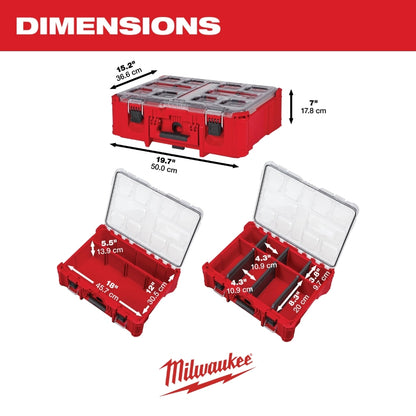 ORGANIZADOR PROFUNDO PACKOUT MILWAUKEE 48-22-8432
