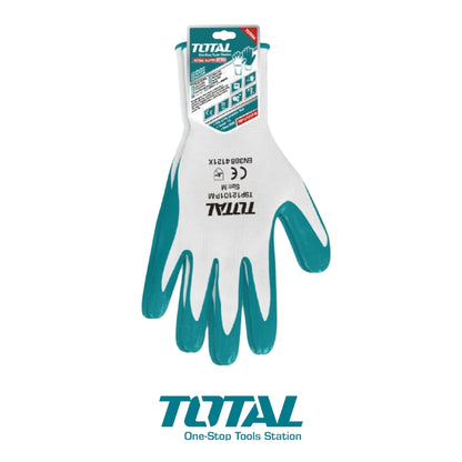 GUANTES DE NITRILO EN LA PALMA MEDIDA M TOTAL TSP12101P-M