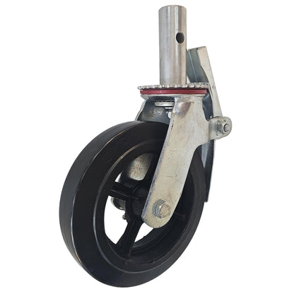 RODAJA DE  CAUCHO GIRARORIA  PARA ANDAMIO  8 PULGADAS X 2 PULGADAS  360 KILOGRAMOS K.K. MIDAS