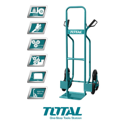 CARRETILLA MANUAL ESCALADORA 3 RUEDAS 200KGS TOTAL THTHT20461