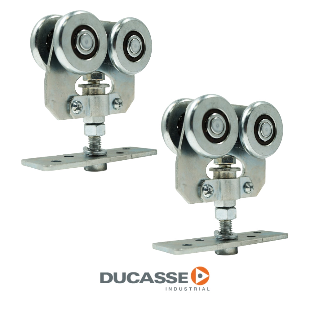 CORREDERA DE ACERO 300 KILOGRAMOS DUCASSE (CAJA 2 UND)