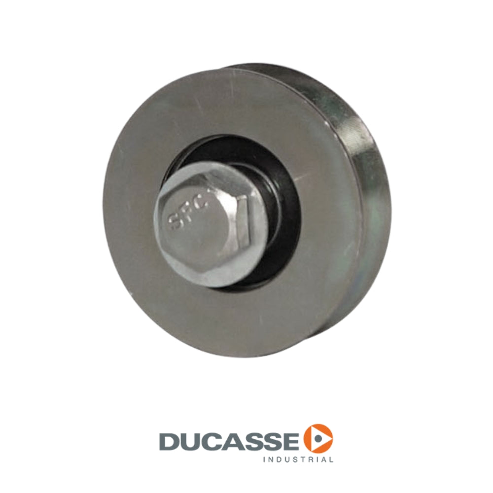 RUEDA SOPORTE PISO 50mm CON TORNILLO DUCASSE