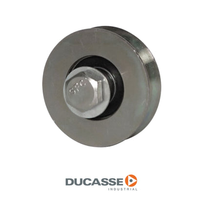 RUEDA SOPORTE PISO 50mm CON TORNILLO DUCASSE
