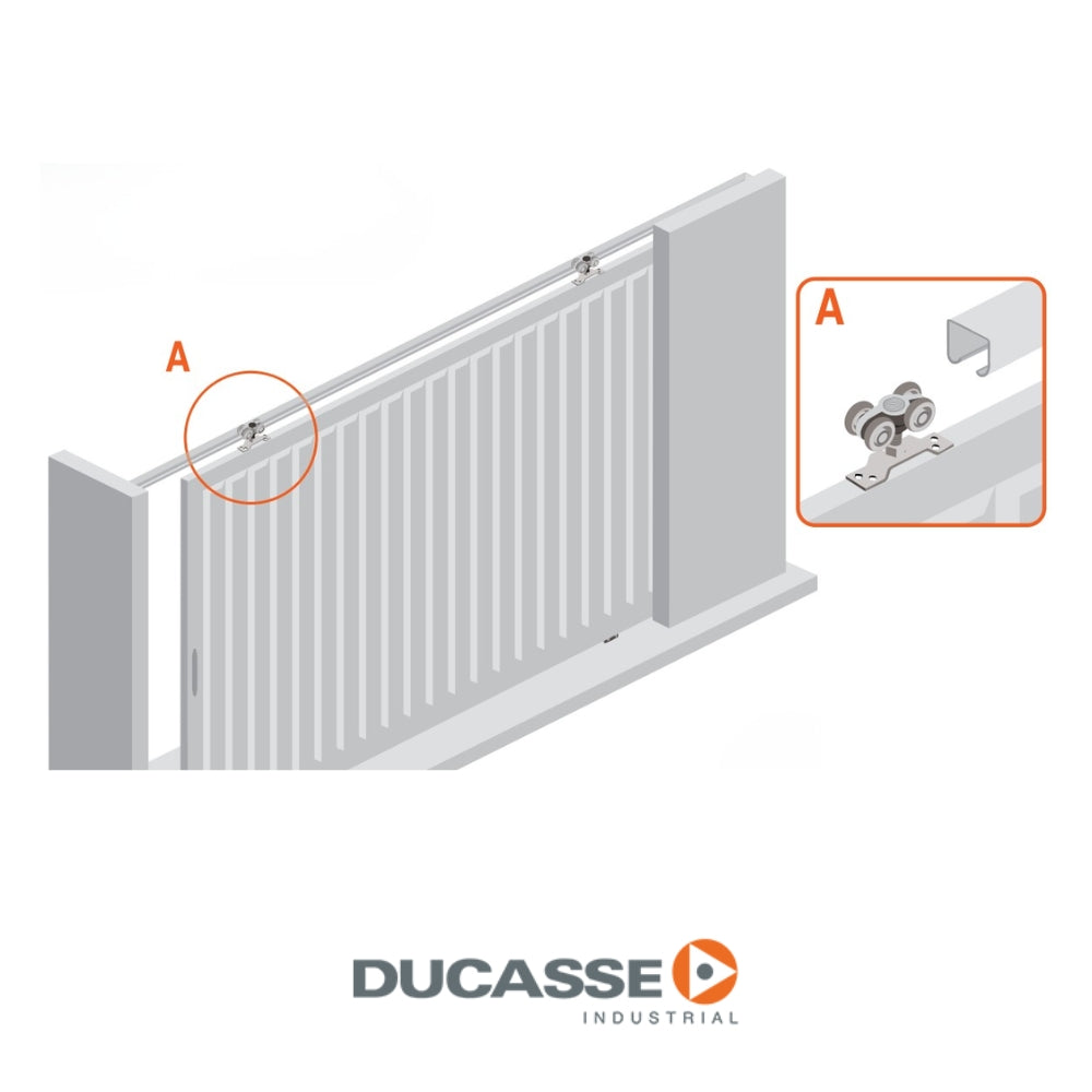 CORREDERA D-100 CAJA DE 2 UNIDADES 100 KILOGRAMOS DUCASSE
