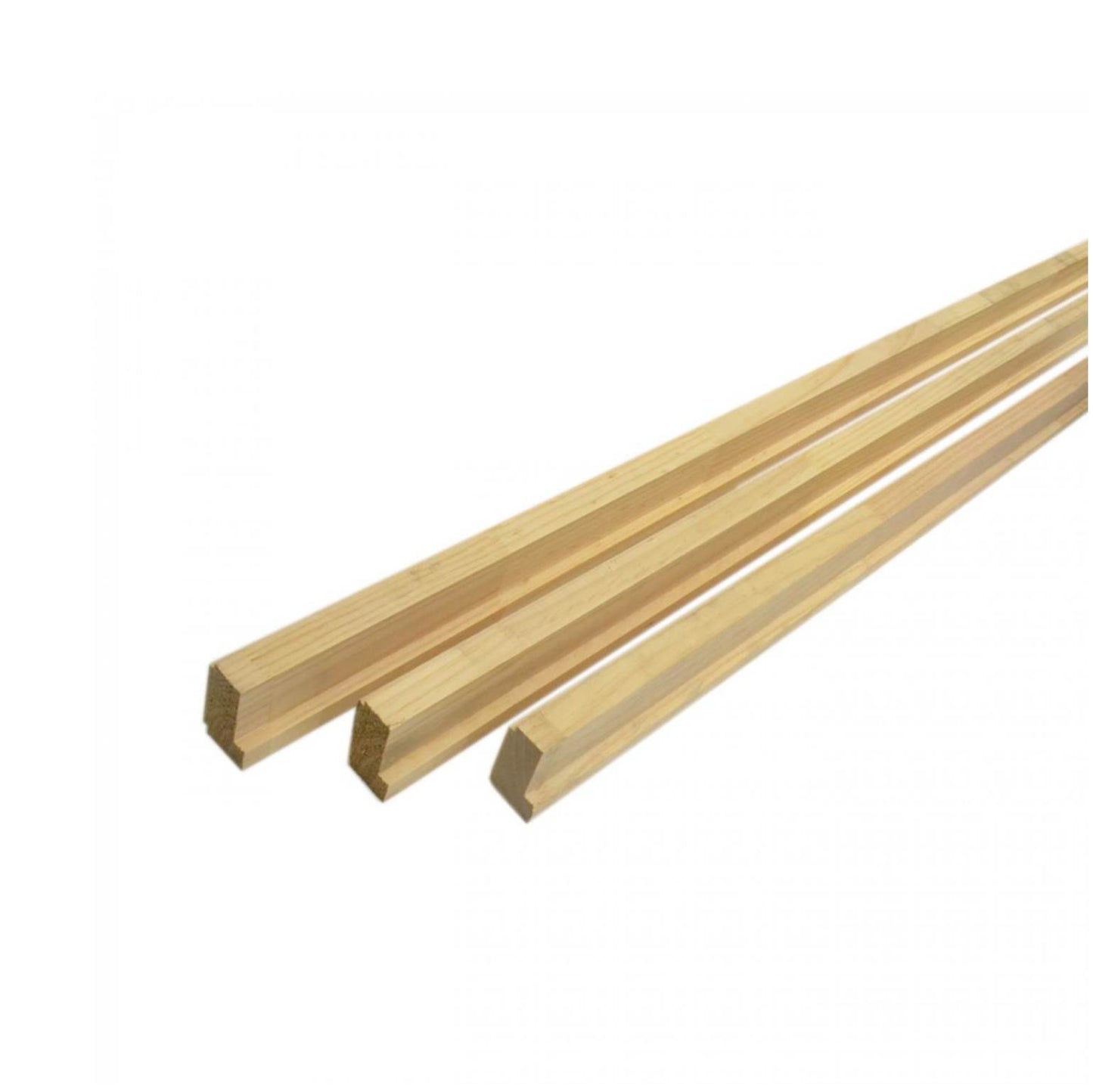 MARCO DE MADERA PINO PARA PUERTAS 9 CM X 3.5 CM COLOR NATURAL