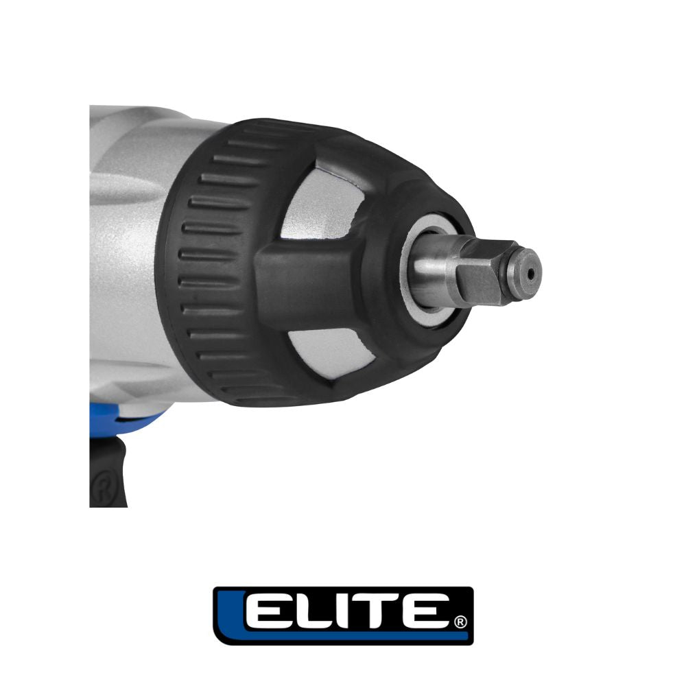 LLAVE DE IMPACTO ELECTRICA 1/2 PULGADAS 440NM 0-2600RPM CON SET COPAS X 4PCS (17 -19-21 Y 23MM) ELITE