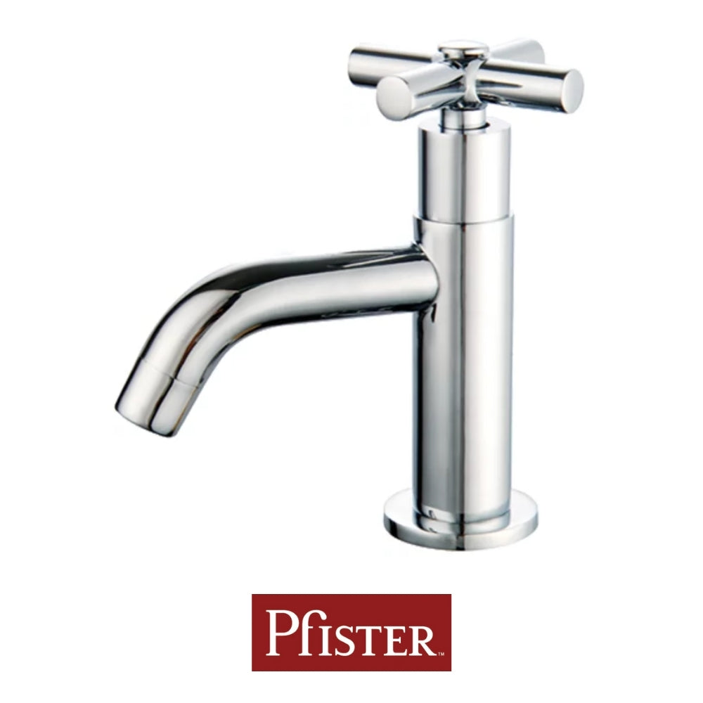 LLAVE DE LAVAMANOS SENCILLA ALTA CRUZ CLASSIC 040CSCPC