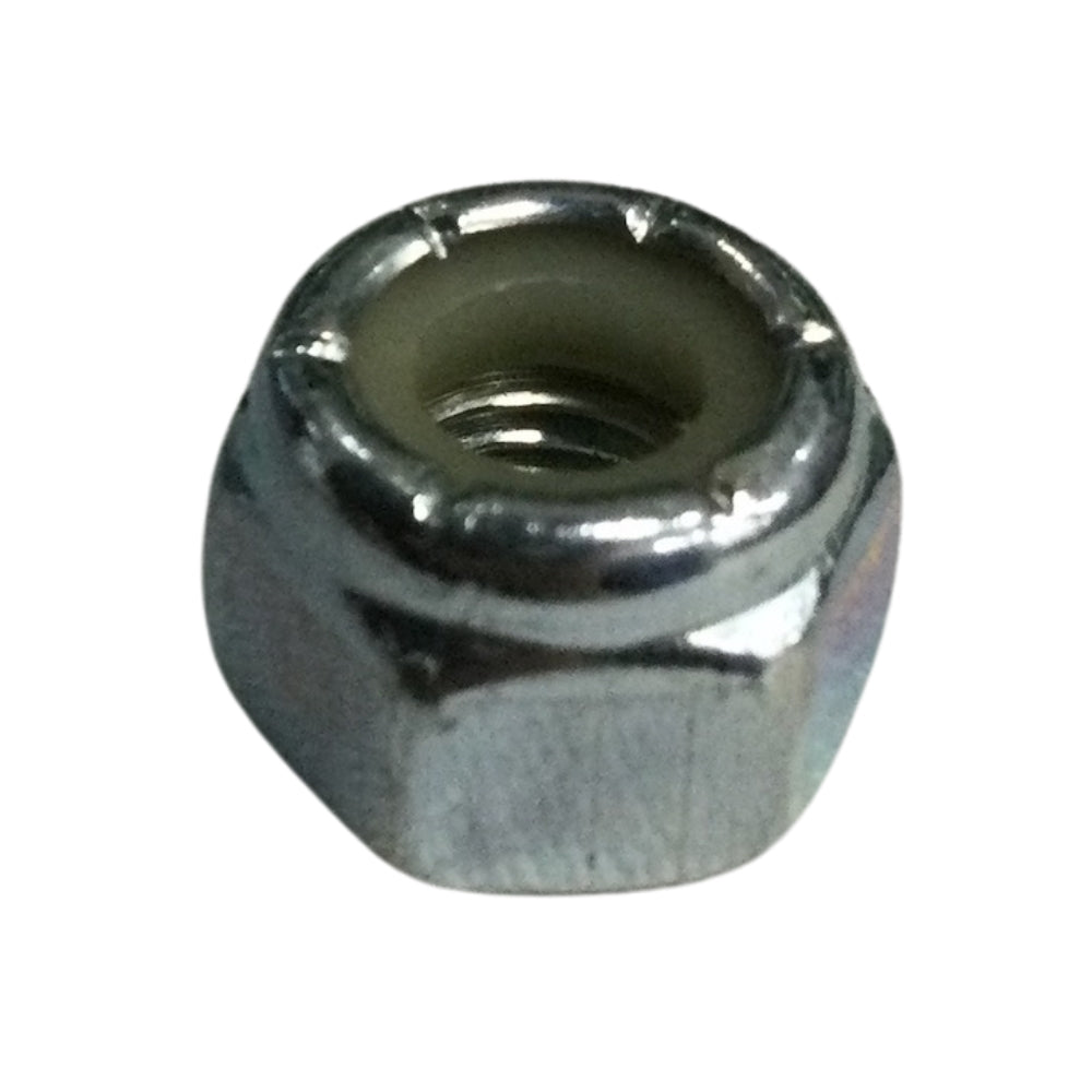 TUERCA AUTOBLOCANTE INSERTO NYLON 1/4 PULGADAS-28 ROSCA FINA