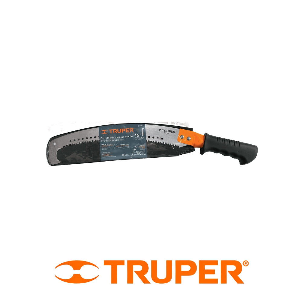 SERRUCHO  DE PODA 16 PULGADAS CON GANCHO 5 DPP TRUPER