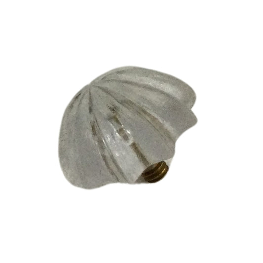 BOTON DE TAPON TRANSPARENTE 1/2 PULGADAS