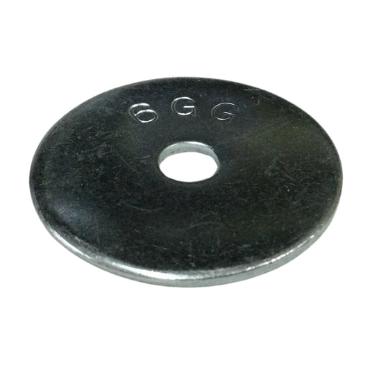 ARANDELA FENDER ZINCADA ACERO GRADO 2 1/4 PULGADAS x 1-1/2 PULGADAS