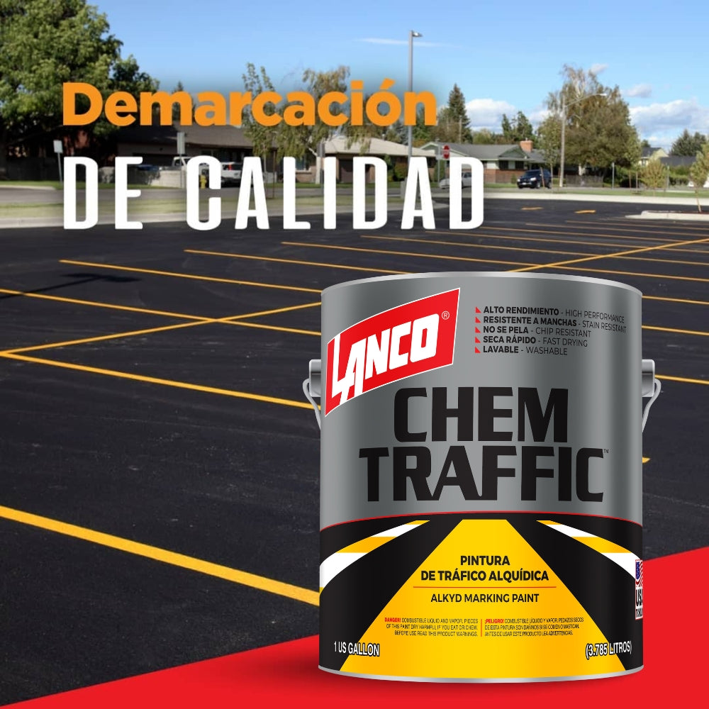 CHEM TRAFFIC AMARILLO GALON CT401-4 LANCO