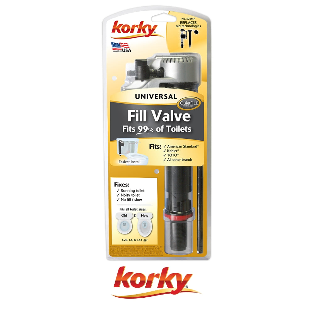 VÁLVULA DE LLENADO PARA INODORO LAVELLE KORKY 528MP