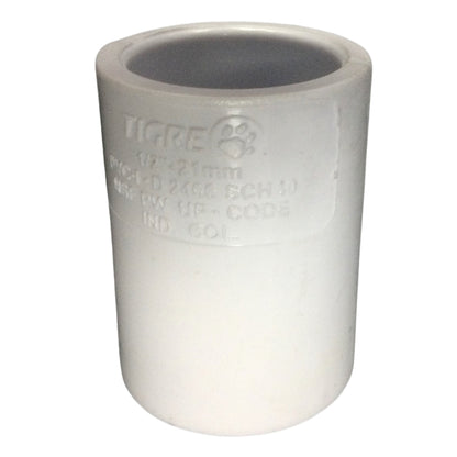 UNION PVC 12MM-1/2 PULGADAS PRESION SCH-40 C/C