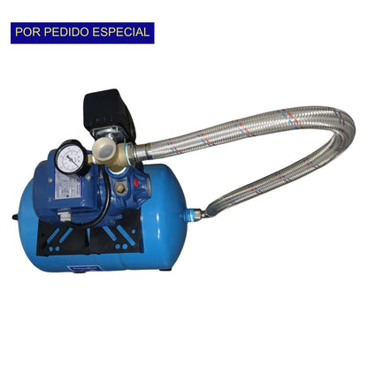 BOMBA DE AGUA HIDRONEUMATICA PERIFERICA 0.5 HP 20 LITROS