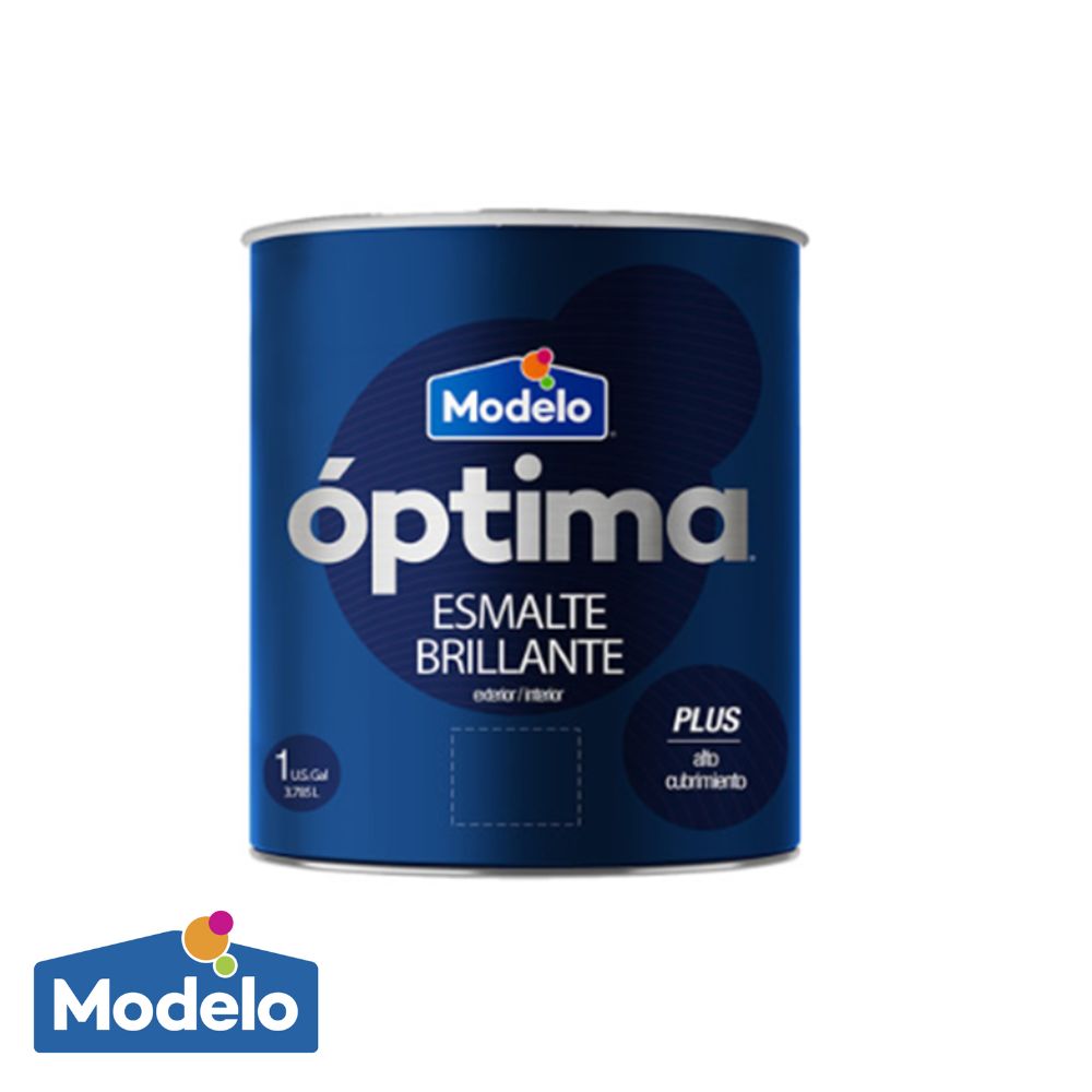 PINTURA ESMALTE BRILLANTE OPTIMA TINT 1/4 11001-0081-04 MODELO