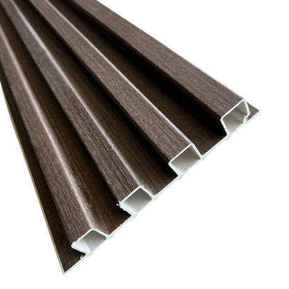 REVESTIMIENTO DE PARED DE WPC CAFE OSCURO 168 X 2800 X 24MM 6.3KG/M2