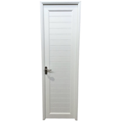 PUERTAS UPVC 2X7 CON MARCO 75MM BLANCO DERECHO PG03  CON BISAGRAS Y CERRADURA
