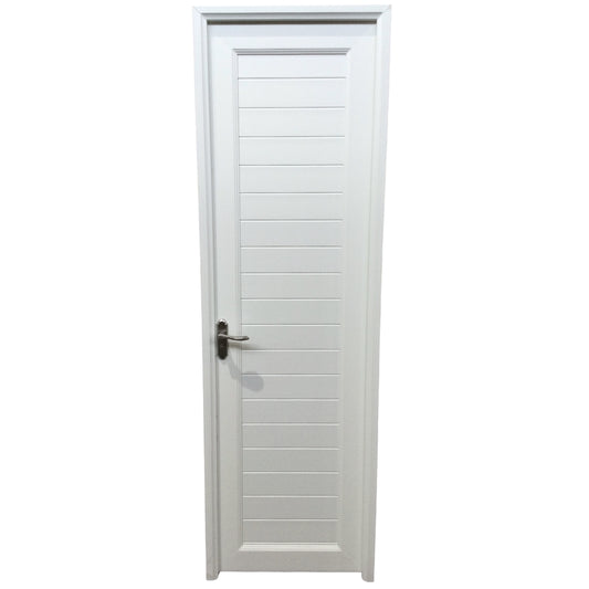 PUERTAS UPVC 2X7 CON MARCO 75MM BLANCO DERECHO PG03  CON BISAGRAS Y CERRADURA
